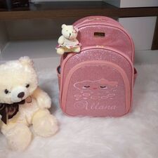 Mochila Rosa Impermeável no Planalto Paulista