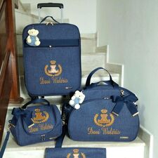 Confira Kit Malas Maternidade Com Nome Bordado