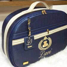 Mala Maternidade Azul Masculina Luxo